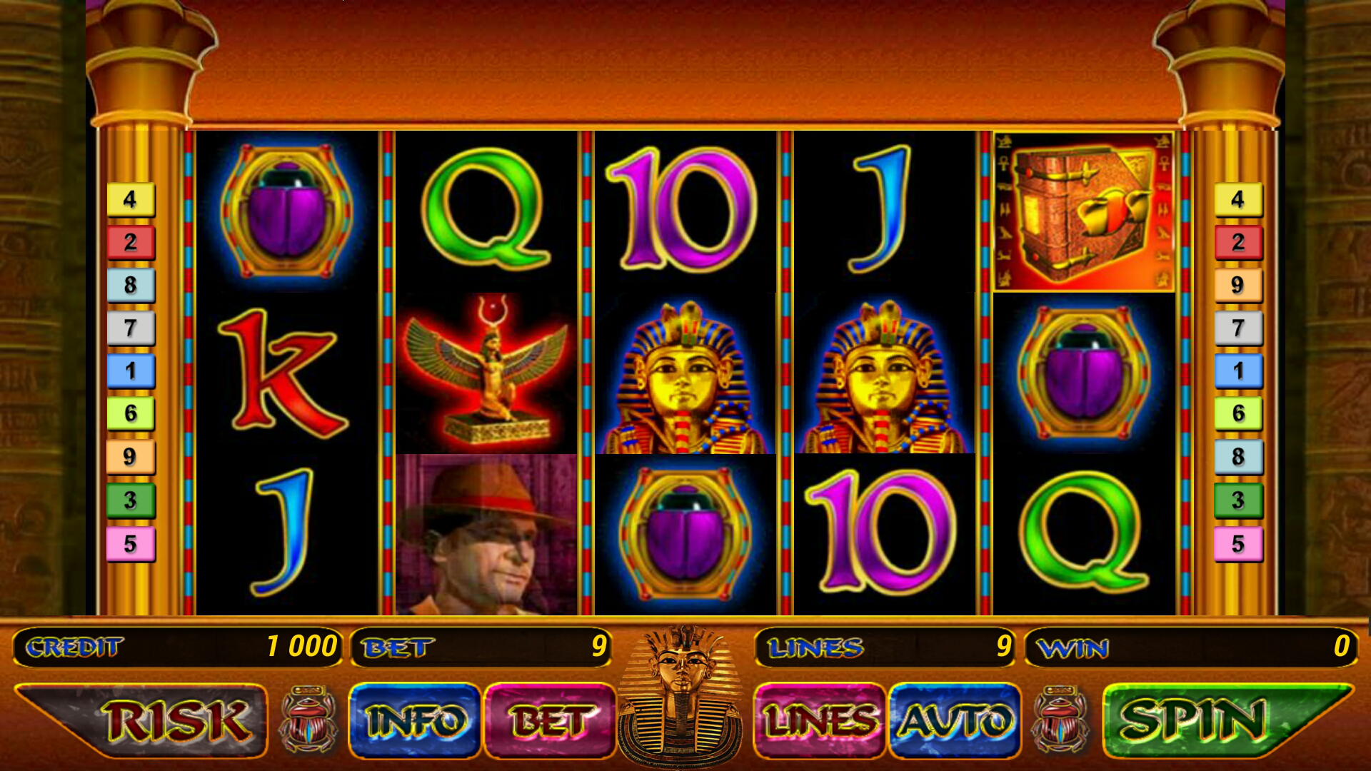 Android application Book of Egypt Slot Free screenshort