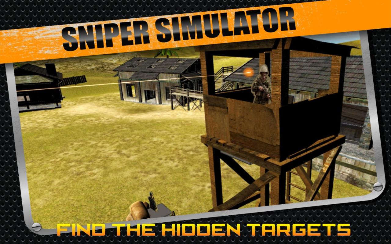 Android application Sniper Simulator 3D screenshort
