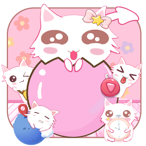 Download Cute Kitty Pink Theme For PC Windows and Mac
