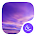 Purple Sky theme for APUS