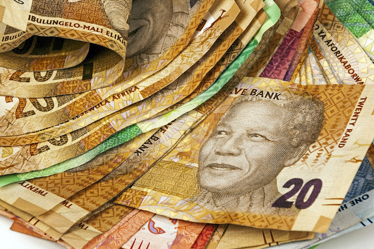 The rand rose 0.5% on Tuesday.