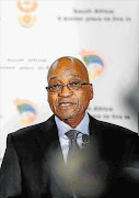ON THE BALL: Jacob Zuma