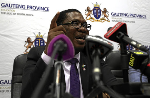 Gauteng education MEC Panyaza Lesufi.