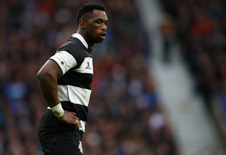 Siya Kolisi (Stormers & South Africa) of the Barbarians during the Killik Cup match between Barbarians and Argentina at Twickenham Stadium on December 01, 2018 in London, England.