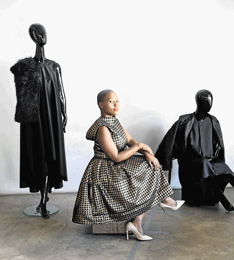 EPITOME OF ELEGANCE: Fashion designer Mapitso Mokhele has always loved classic style.