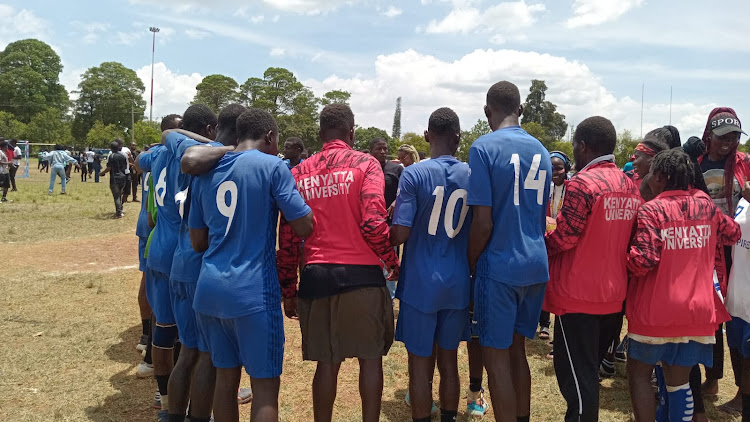 Kenyatta University handball team