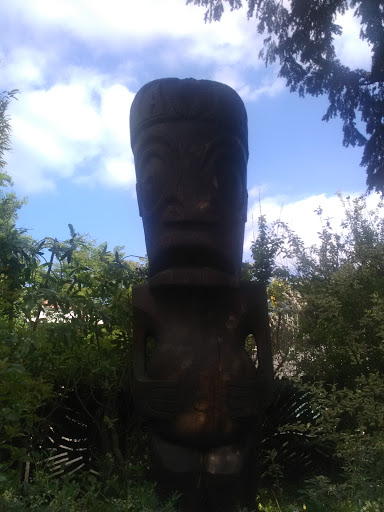 Statue dans le Jardin des Plantes
