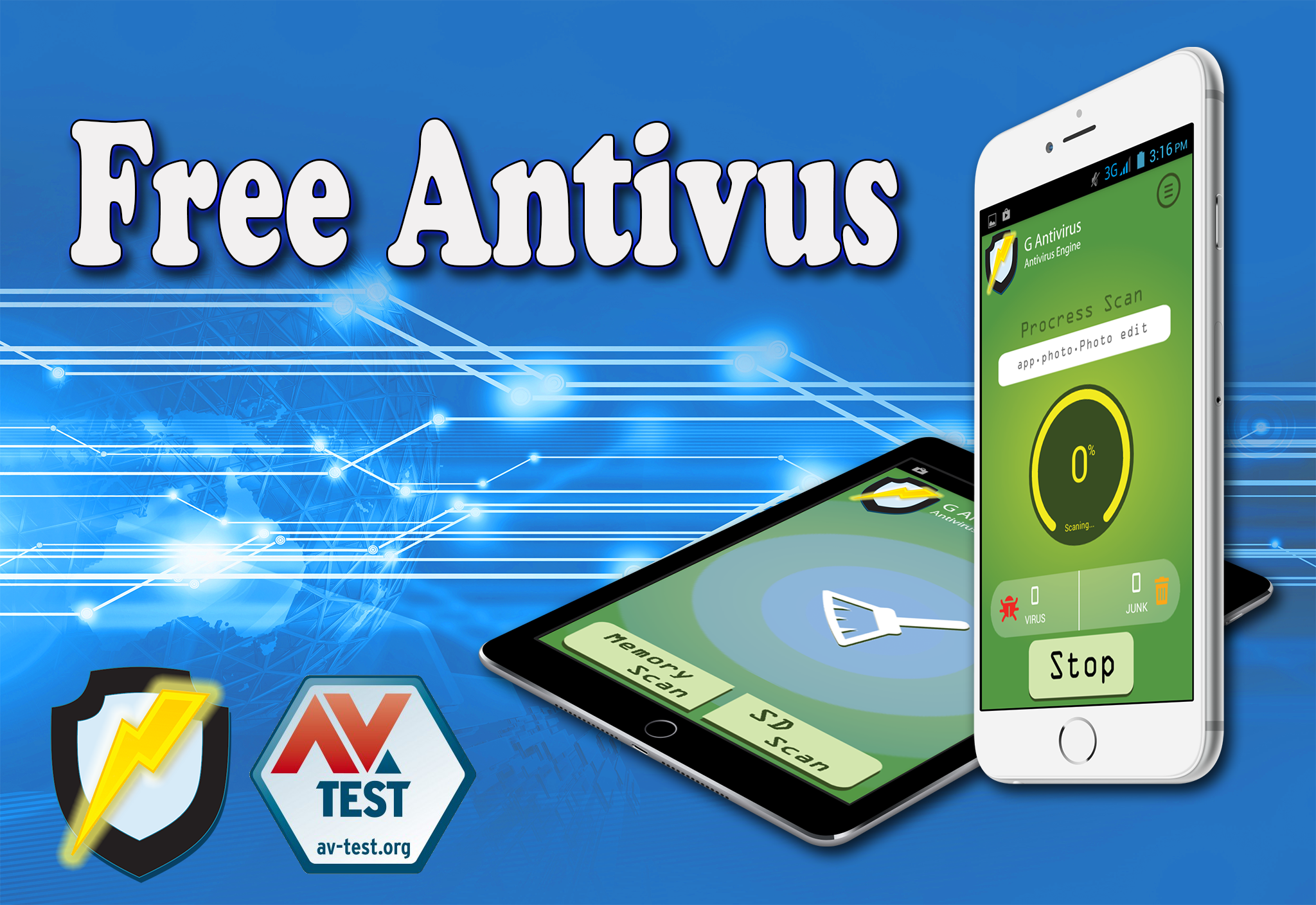 Android application Antivirus For Android screenshort