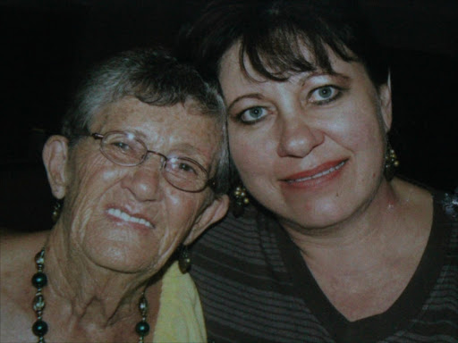Magda van Vuuren (right) was shot and killed during a hijacking in Diaz Road‚ Adcockvale. Her mother‚ Sally Potgieter (left)‚ saw the entire incident.
