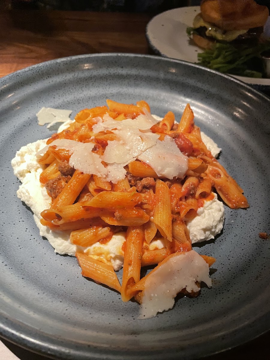 The Bolo (bolognese pasta with GF penne noodles)