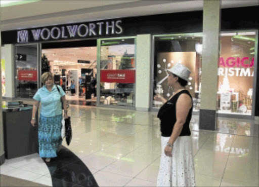 BUSINESS AS USUAL: Retail store Woolworths refuted retrenchment claims , saying a 'transition' on employee contracts was taking place. PHOTO: MLONDOLOZI MBOLO