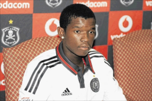 FIT AGAIN: Sifiso Myeni of Orlando Pirates could feature in a Reserve League match. Photo: Gallo Images