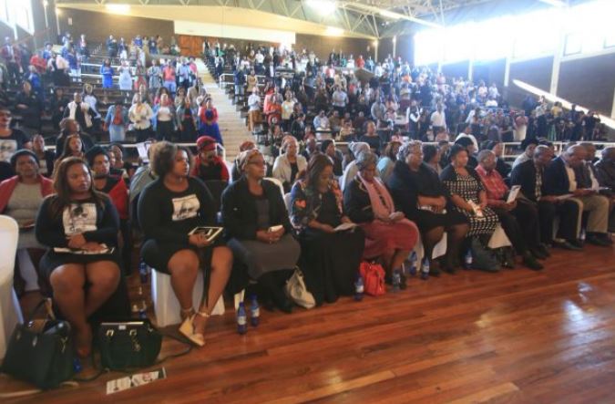 The memorial service of the late three Eastern Cape artists Siyasanga Kobese, Thobani Mseleni and Akhumzi Jezile is underway at the Orient Theatre.