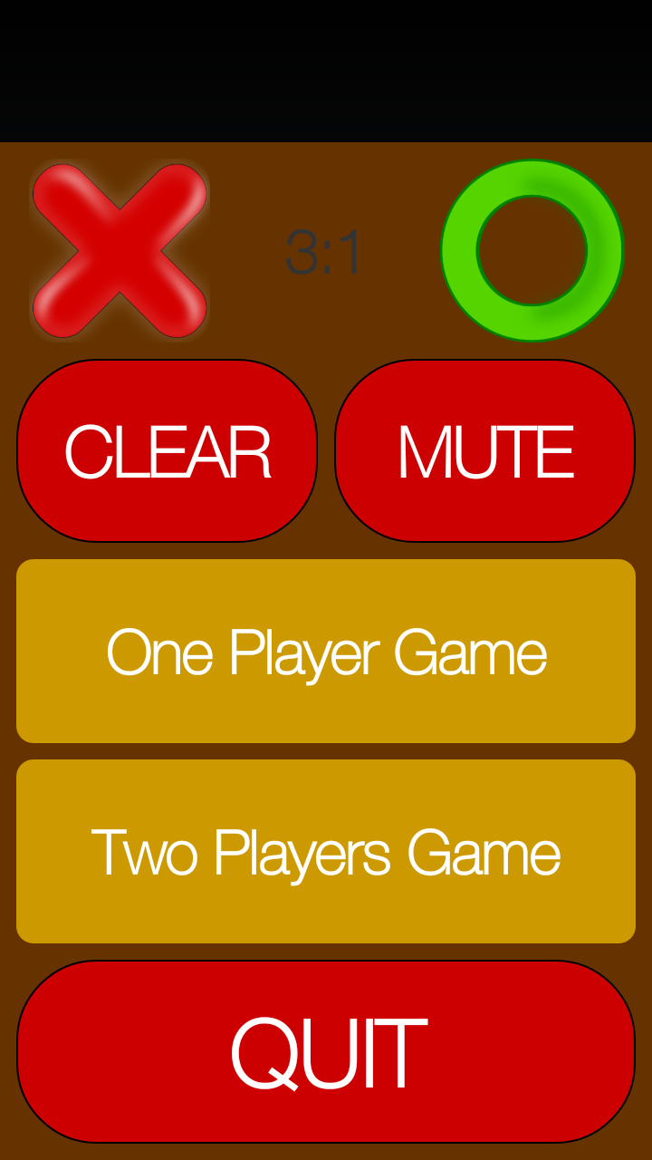 Android application Tic Tac Toe Free screenshort