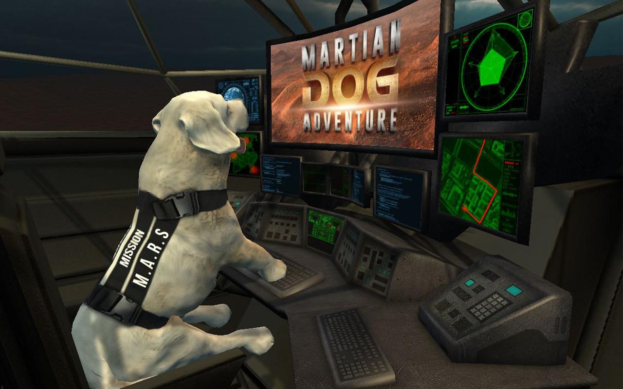 Android application Dog Sci-fi Mars Adventures screenshort