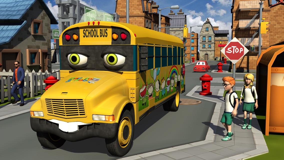 Android application Talking School Bus Simulator screenshort