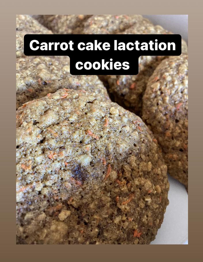 Lactation cookies with only specific ingredients that naturally boost milk supply.
