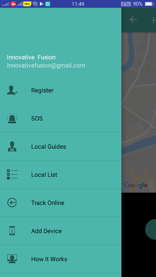 Mobile Tracker: GPS Tracker, Cloud Access, IMEI — приложение на Android