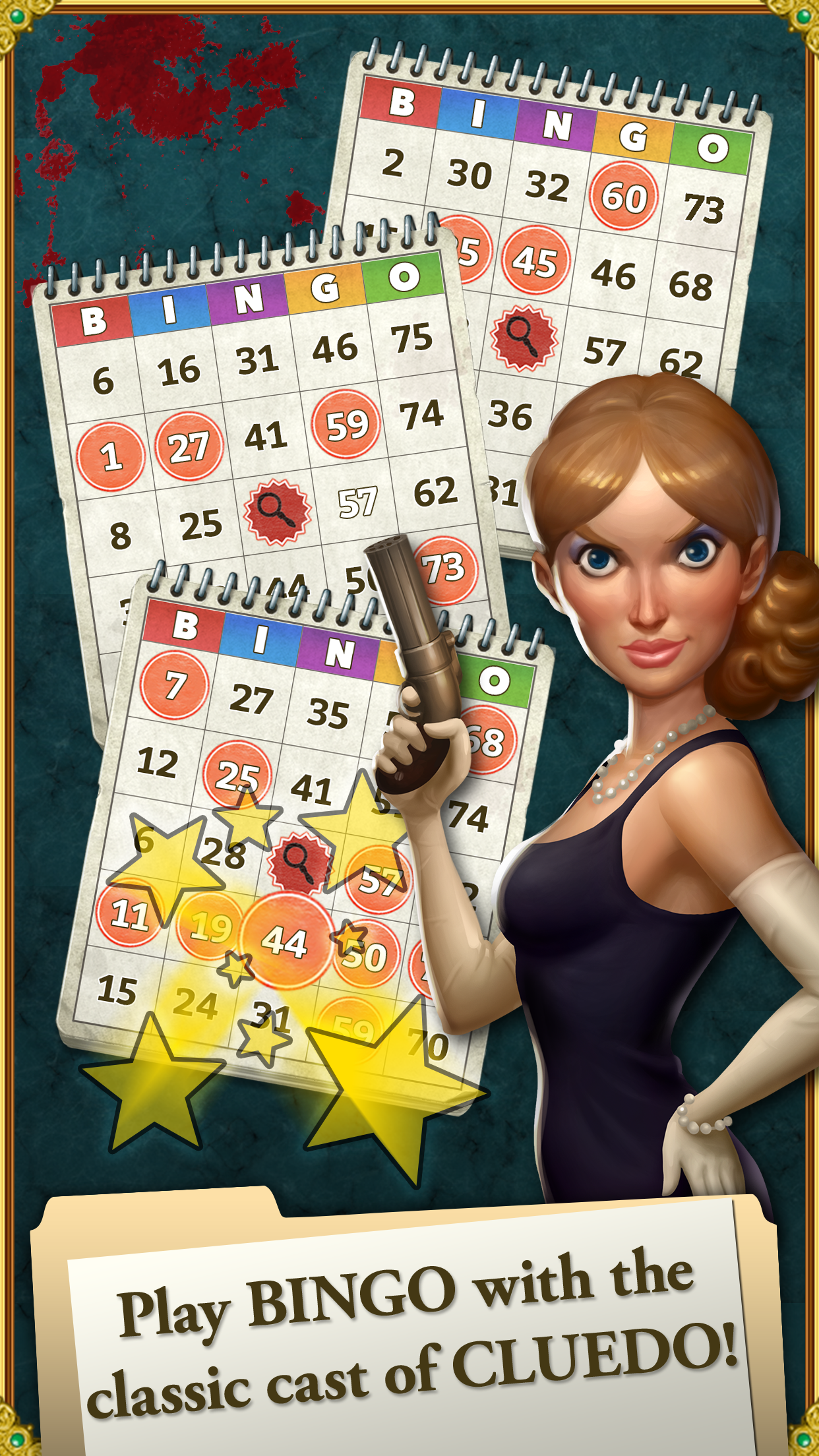 Android application CLUEDO Bingo screenshort