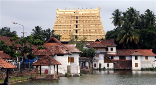 A general view of the Sree Padmanabhaswamy Temple in the capital of Kerala state, Thiruvananthapuram. File photo.