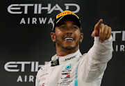 Watch me: Lewis Hamilton is just seven wins shy of Michael Schumacher's record of 91 victories.