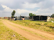 People living on state land in Marievale were evicted in November 2017. They have set up an informal settlement nearby.