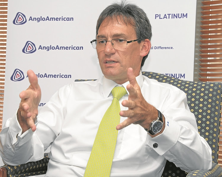Amplats CEO Chris Griffith. Picture: ARNOLD PRONTO