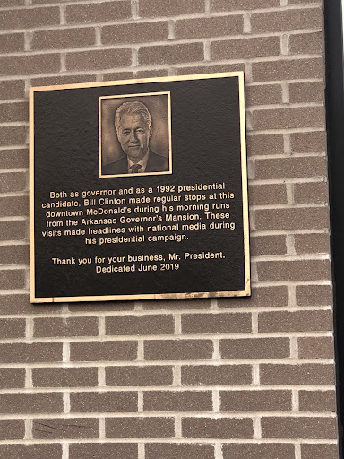 Both as governor and as a 1992 presidential candidate, Bill Clinton made regular stops at this downtown McDonald's during his morning runs from the Arkansas Governor's Mansion, These visits made...