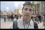 DEATH FROM THE DARK AGES:An Islamic State terrorist about to kill a man purported to be US photojournalist James Foley in this grab from an undated and unverified video posted on a social media website. The video was titled 'Message to America'
