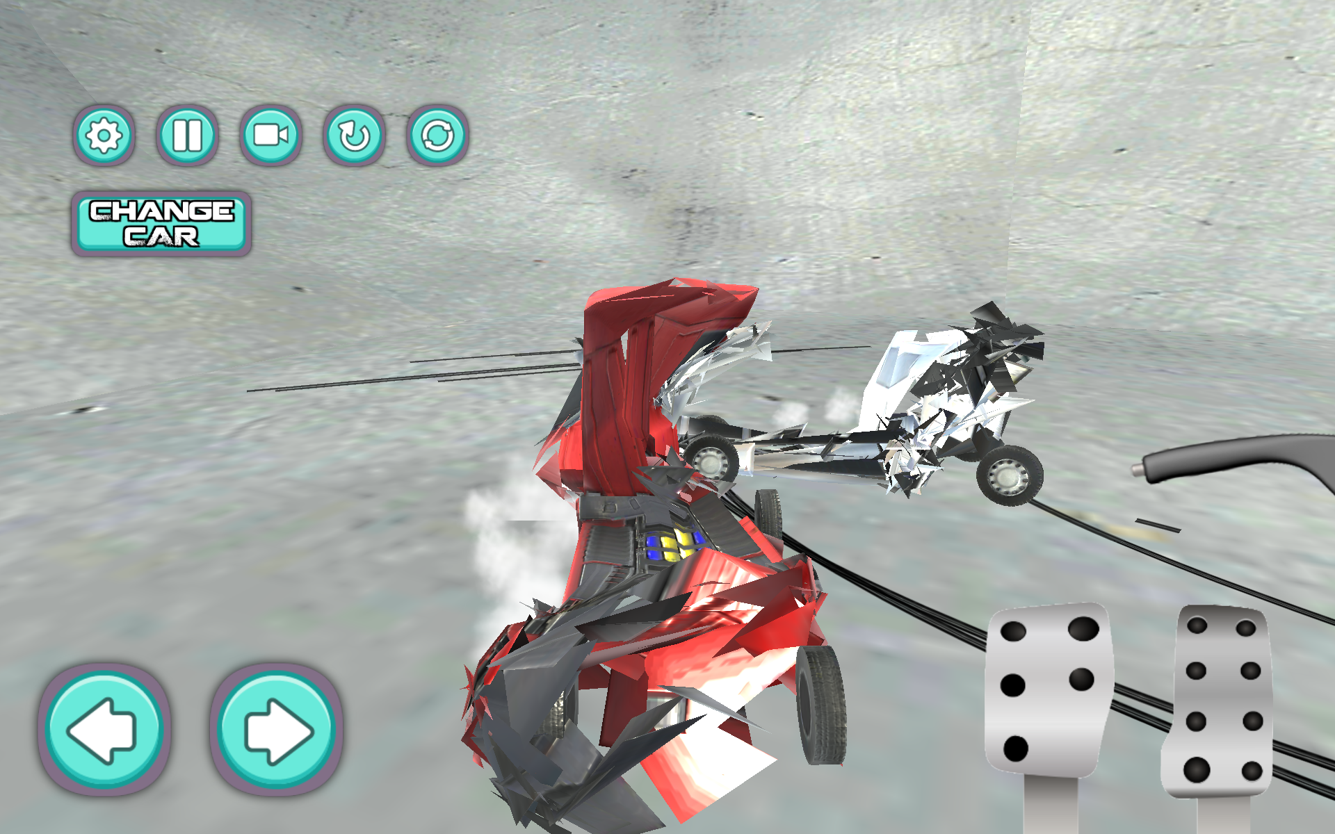Android application Truck Stunt Derby Crash Match screenshort