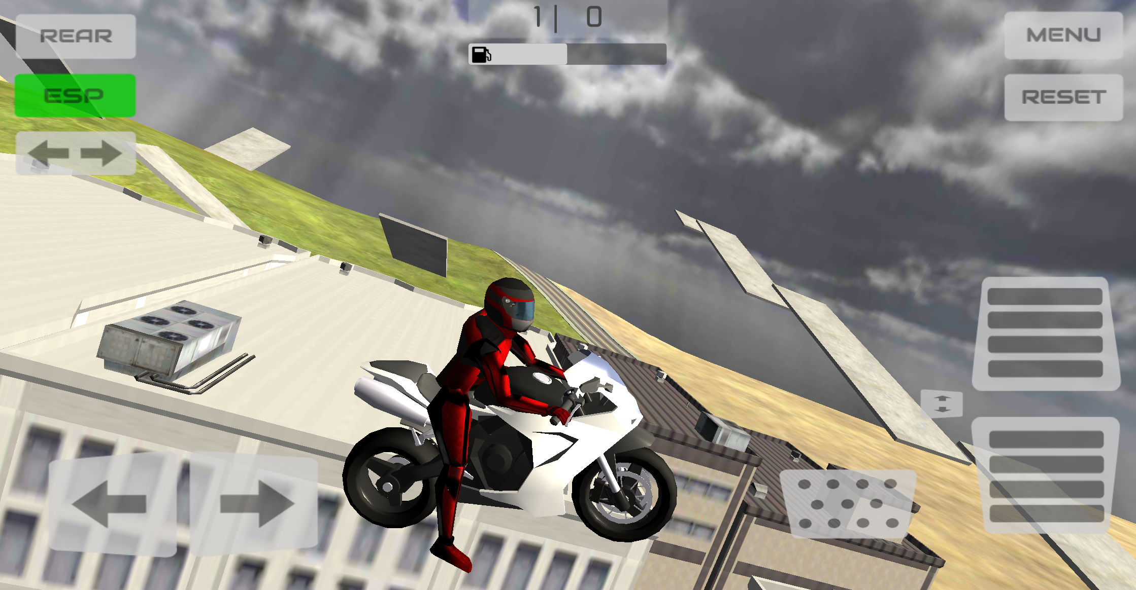 Android application Fast Motorbike Simulator screenshort