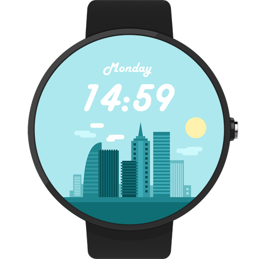 Watchface Android Wear City