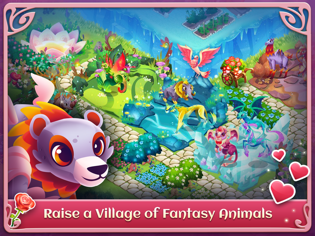 Android application Fantasy Forest: Valentines screenshort