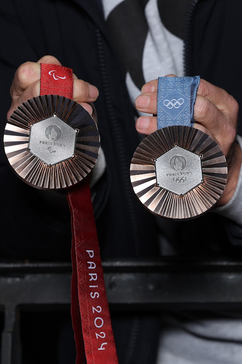 Medals unveiled for the Paris 2024 Olympic and Paralympic Games.