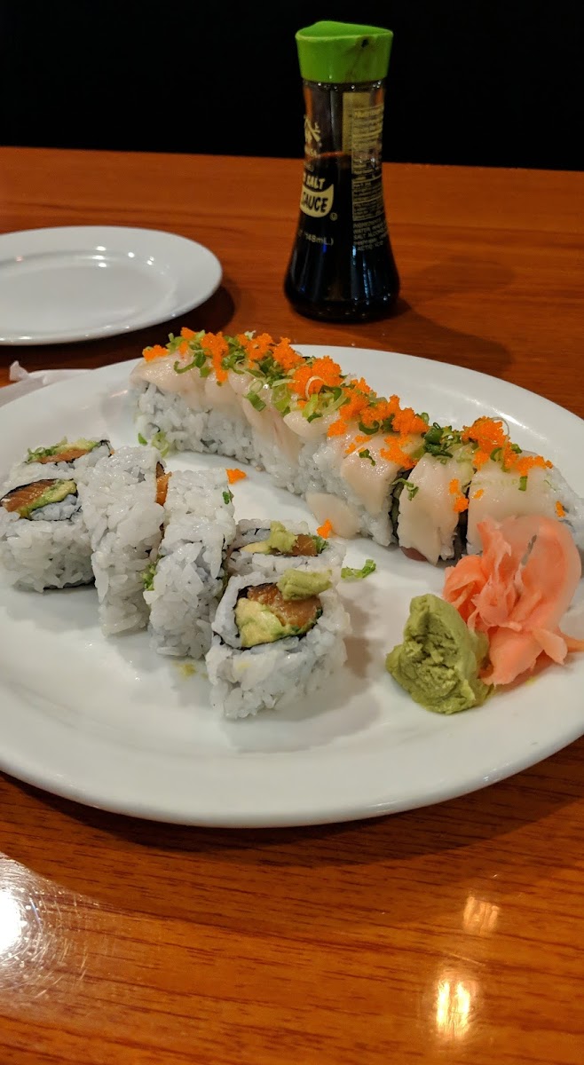 Gluten-Free Sushi at Sushi Inc