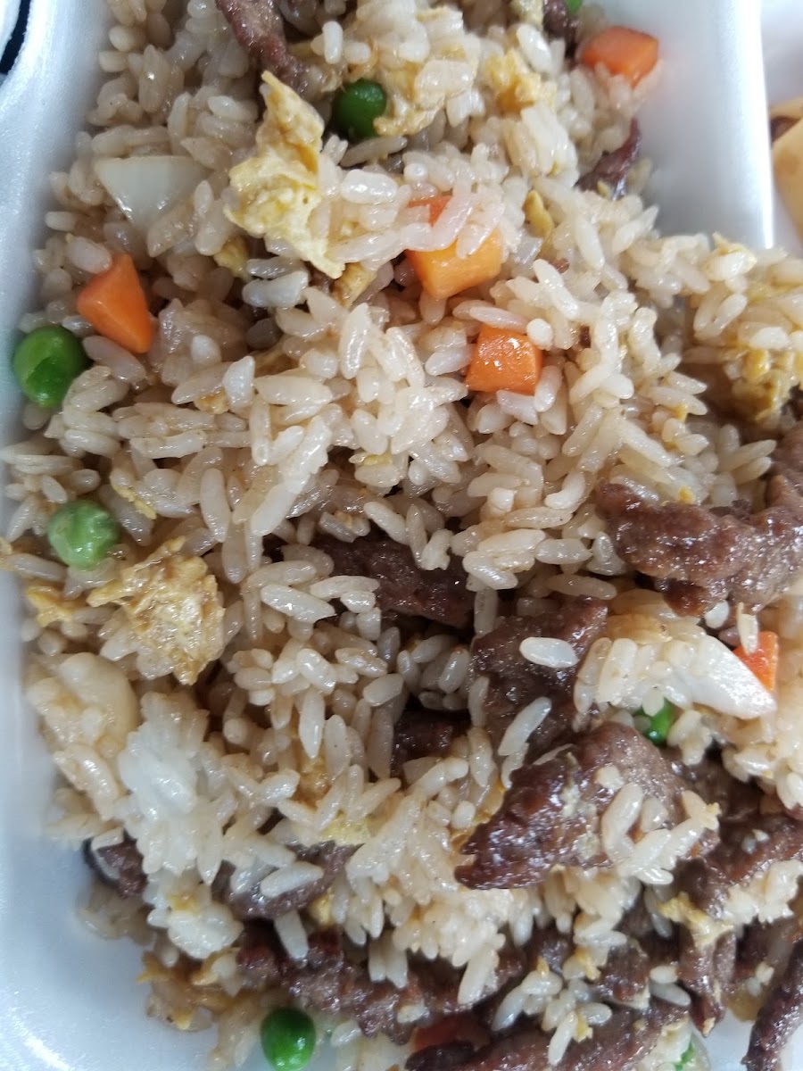 Gf Beef Fried Rice