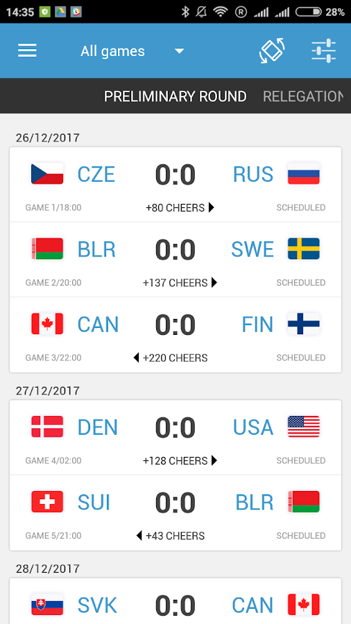 2017 IIHF powered by SKODA — приложение на Android