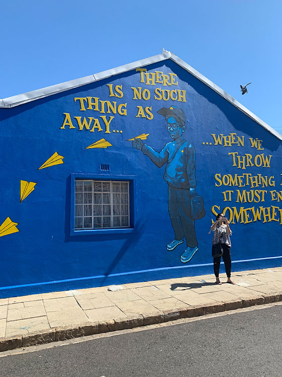 Street art in Salt River, Cape Town.