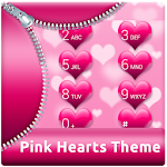 Pink Hearts for ExDialer Apk