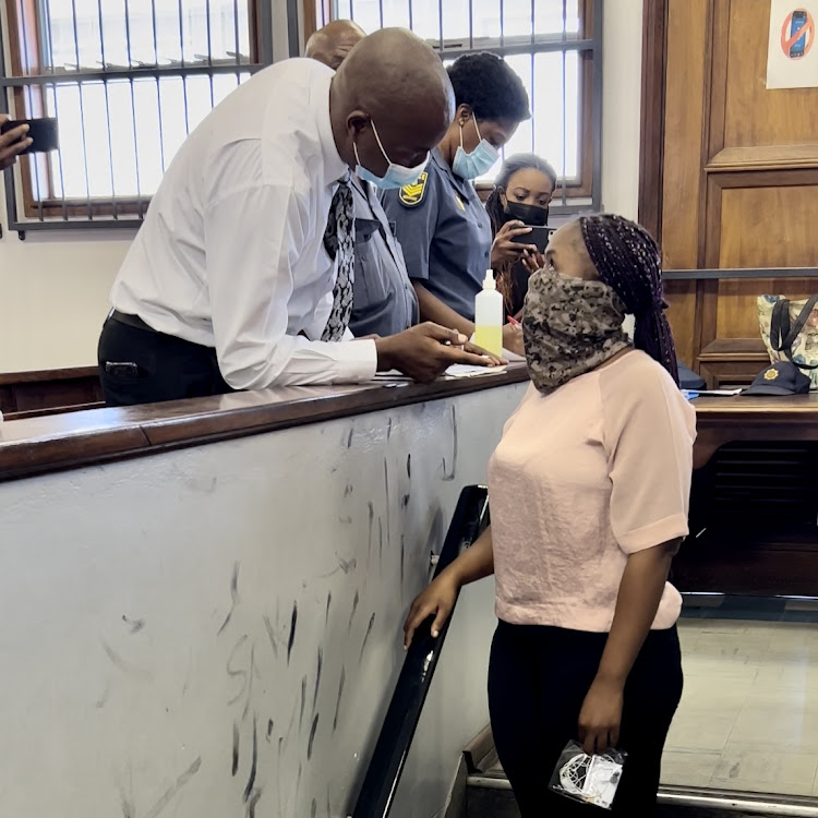 Mlangeni at her last court appearance on January 24 2022.