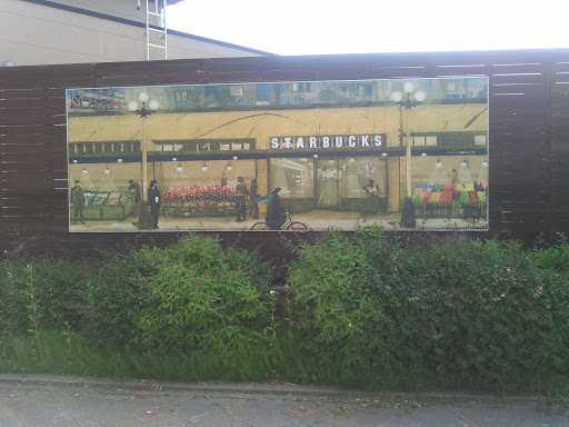 Nonoichi Starbucks Mural