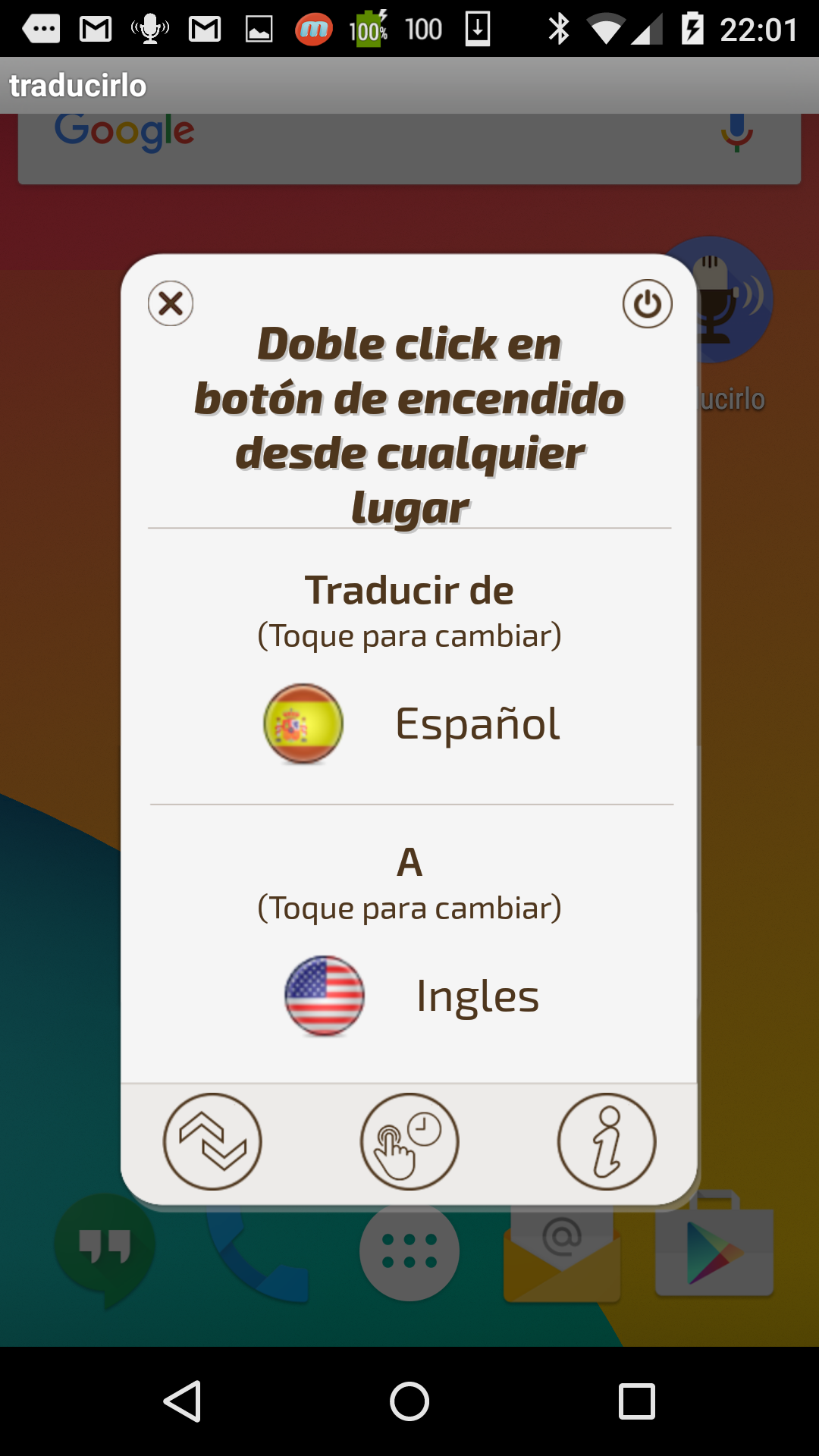 Android application Voice translator Translate it screenshort