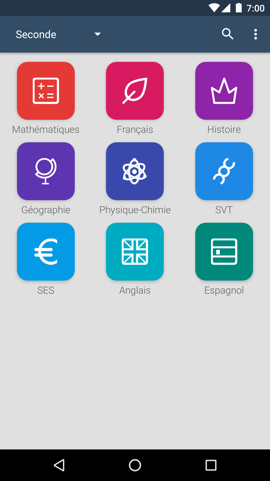 Android application Kartable - Cours & Révisions du CE1 à la terminale screenshort