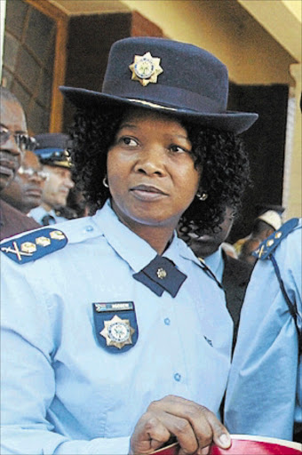 HAPPY: KwaZulu-Natal police commissioner Mmamonnye Ngobeni