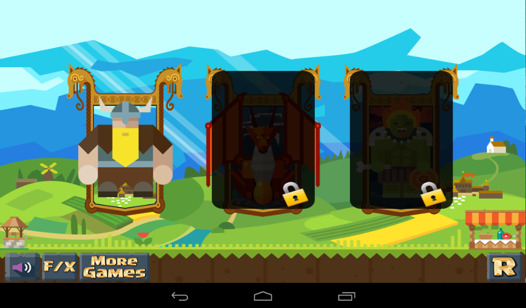 Android application Viking Drop screenshort