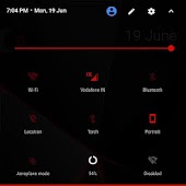 [Substratum] Neon Red Theme