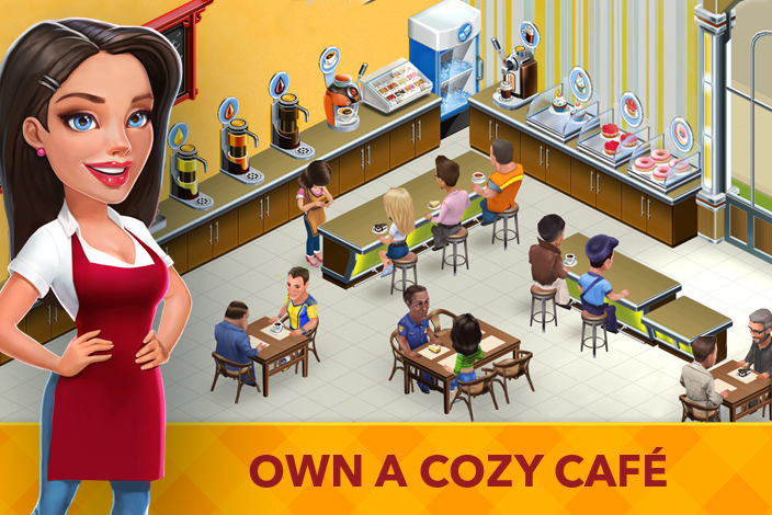 Android application My Cafe — Restaurant Game screenshort