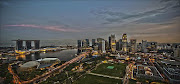 Singapore's dramatic skyline