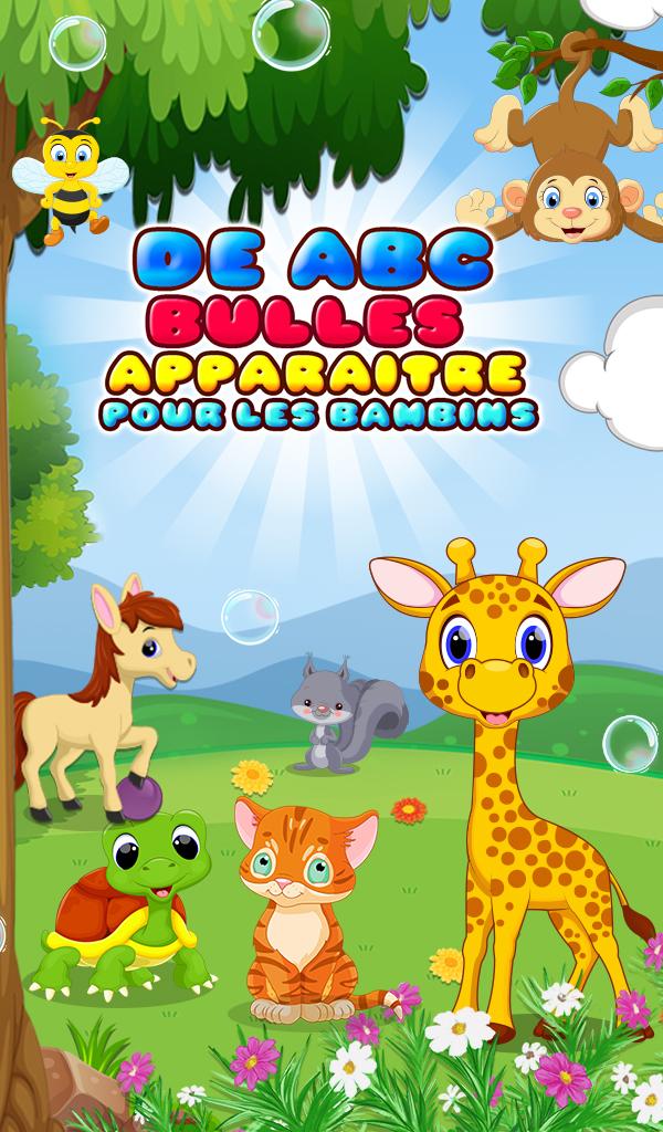 Android application ABC Bubbles Popup For Toddlers screenshort