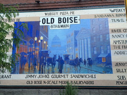 Old Boise 6th and Main Mural